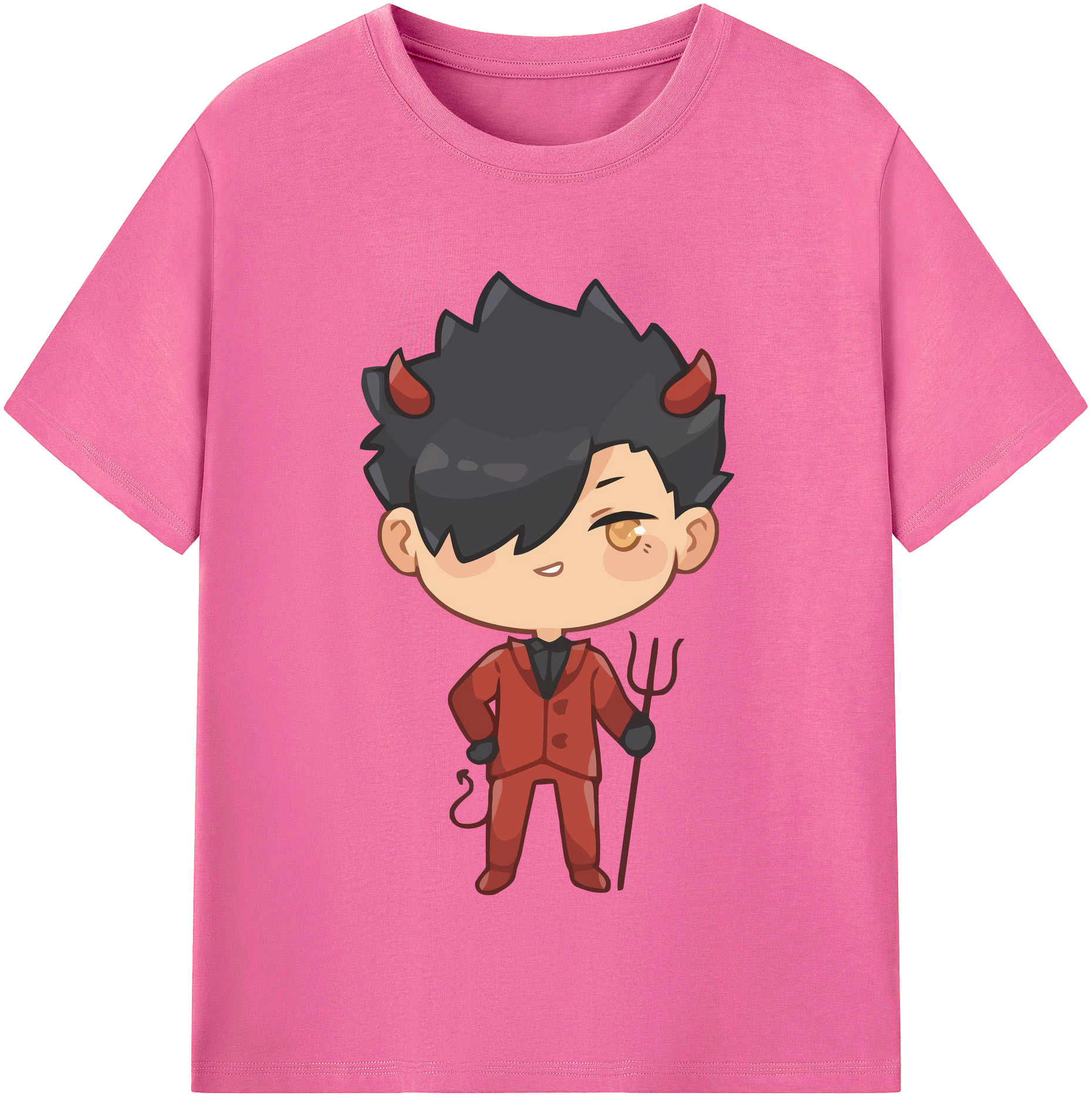 （画像用） ハイキュー!! Haikyu!! レディースカジュアルプリントTシャツ（綿100％）
